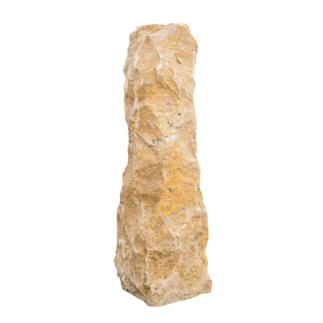 Travertin TR29 sloup podřezaný solitérní kámen