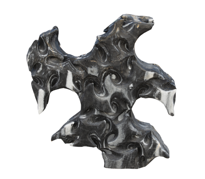 Mramor LIGNO ZEBRA ART M95 “S“ solitérní kámen