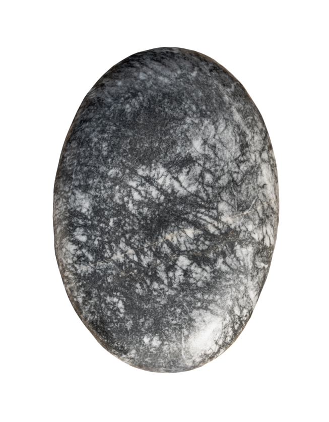 Mramor OVAL omílaný AM99 “S“ dekorační valouny / okrasné kamenivo